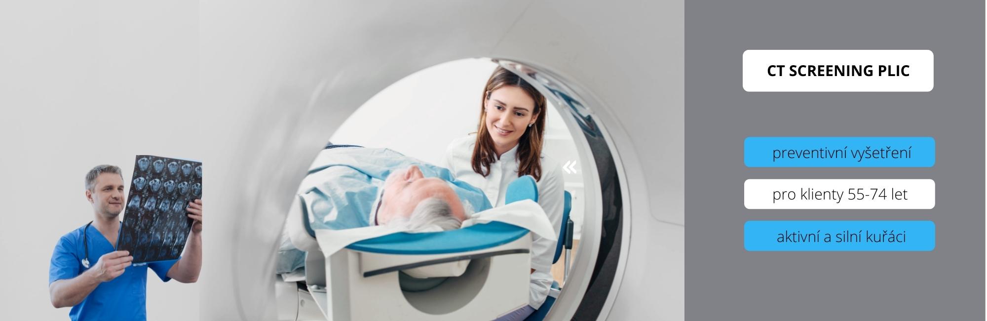 CT screening plic