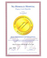 Certifikát JCI 2011