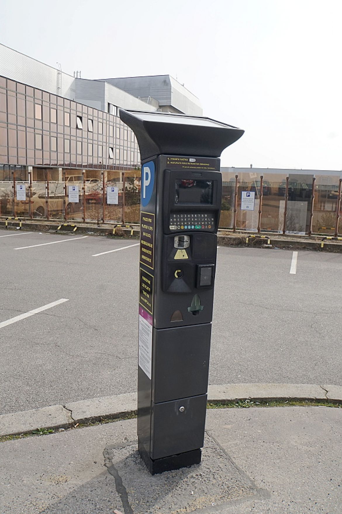 Platební automat fialová zóna